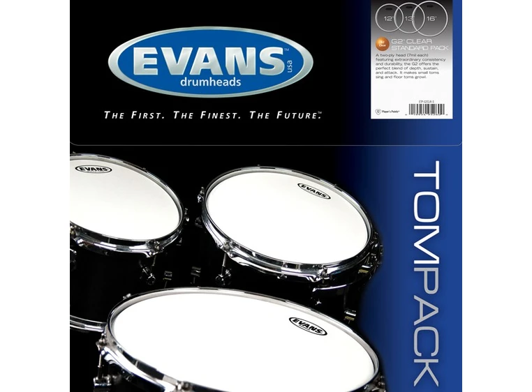 Evans G2 clear tompack standard ETP-G2CLR-S 